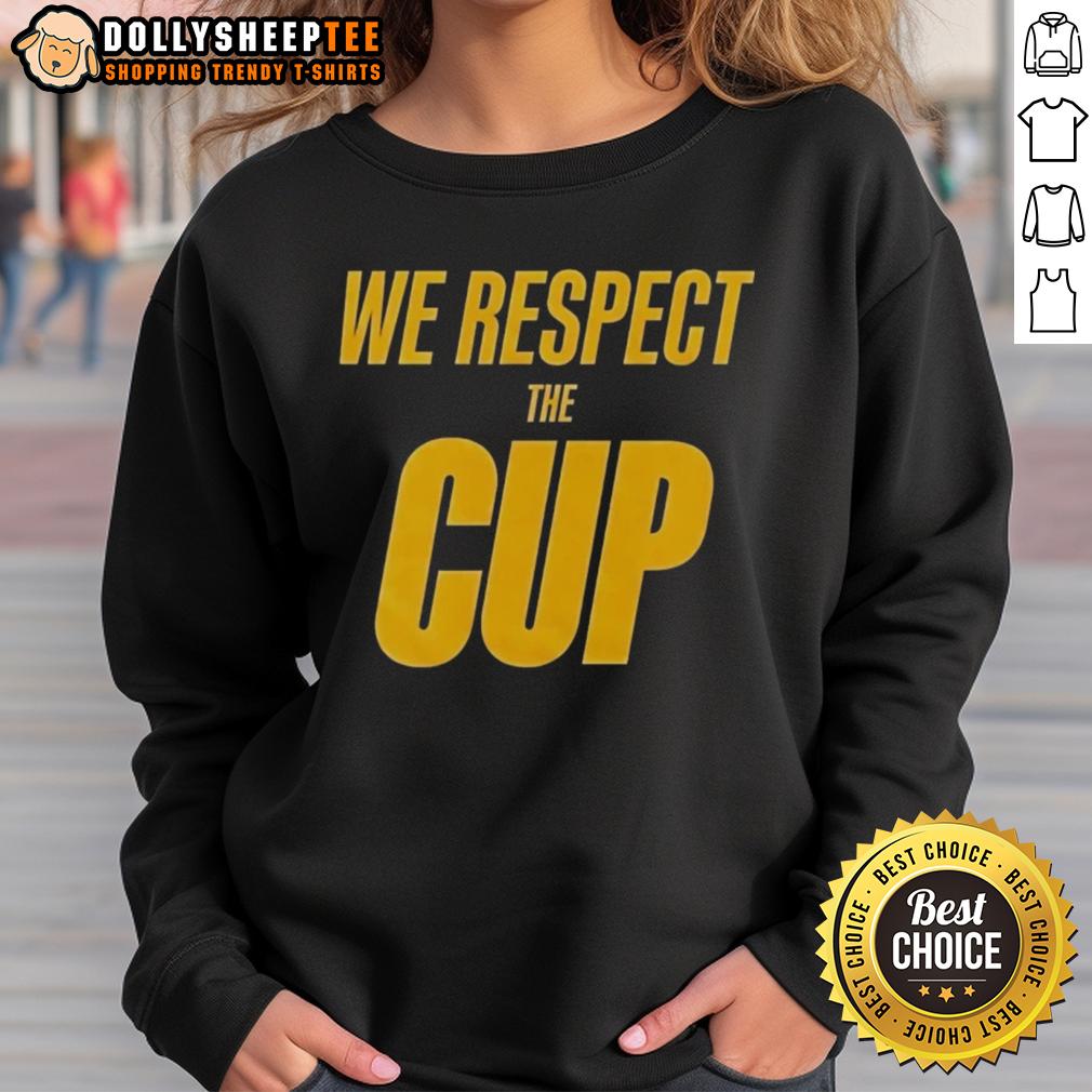Top New York Knicks 2025 Cup Champions We Respect The Cup T-Shirt - Image 5