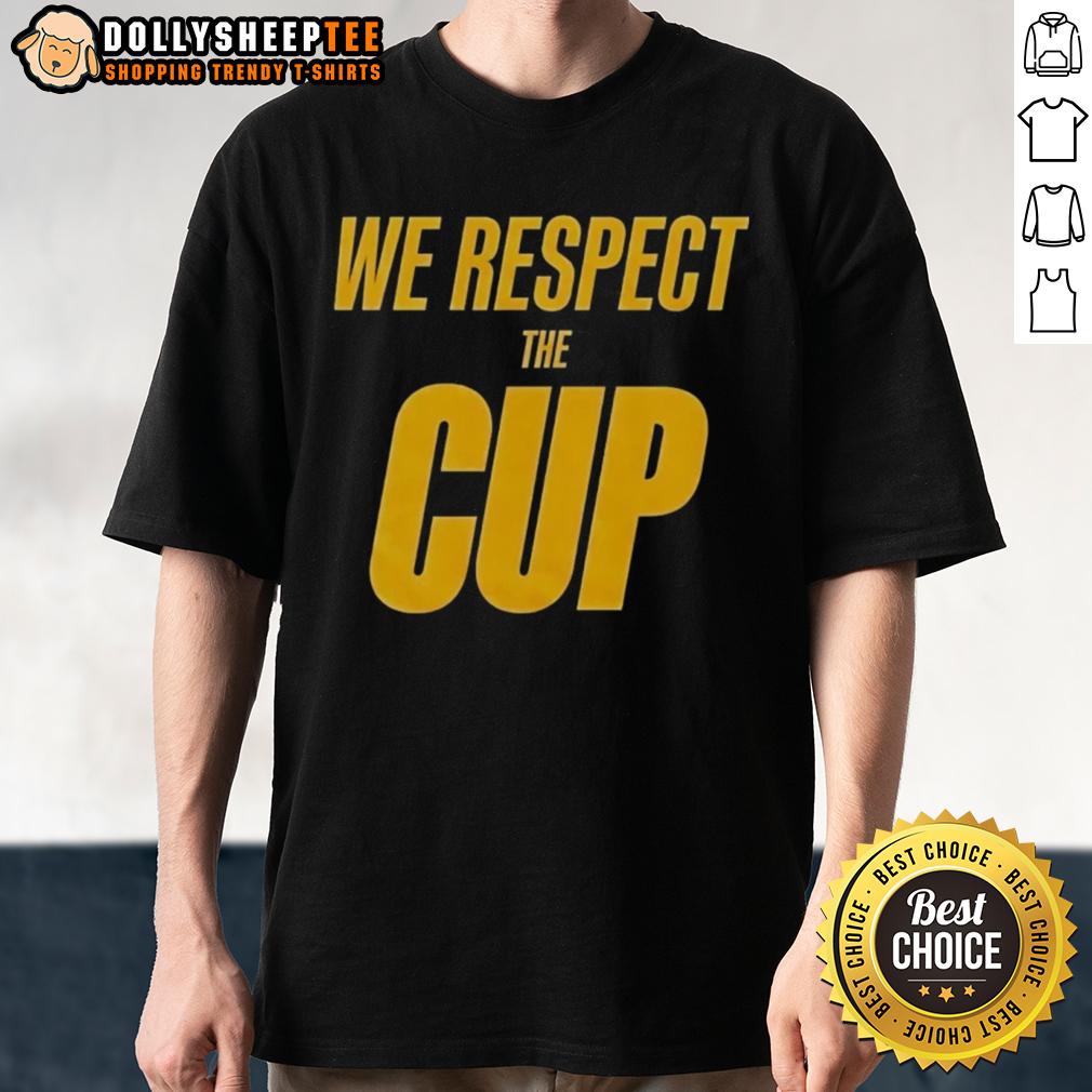 Top New York Knicks 2025 Cup Champions We Respect The Cup T-Shirt