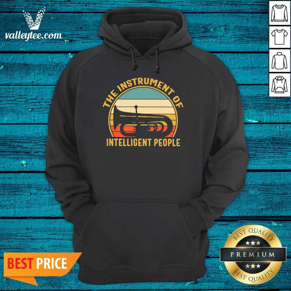 Cool The Instrument Of Intelligent People Vintage Shirt - Image 2