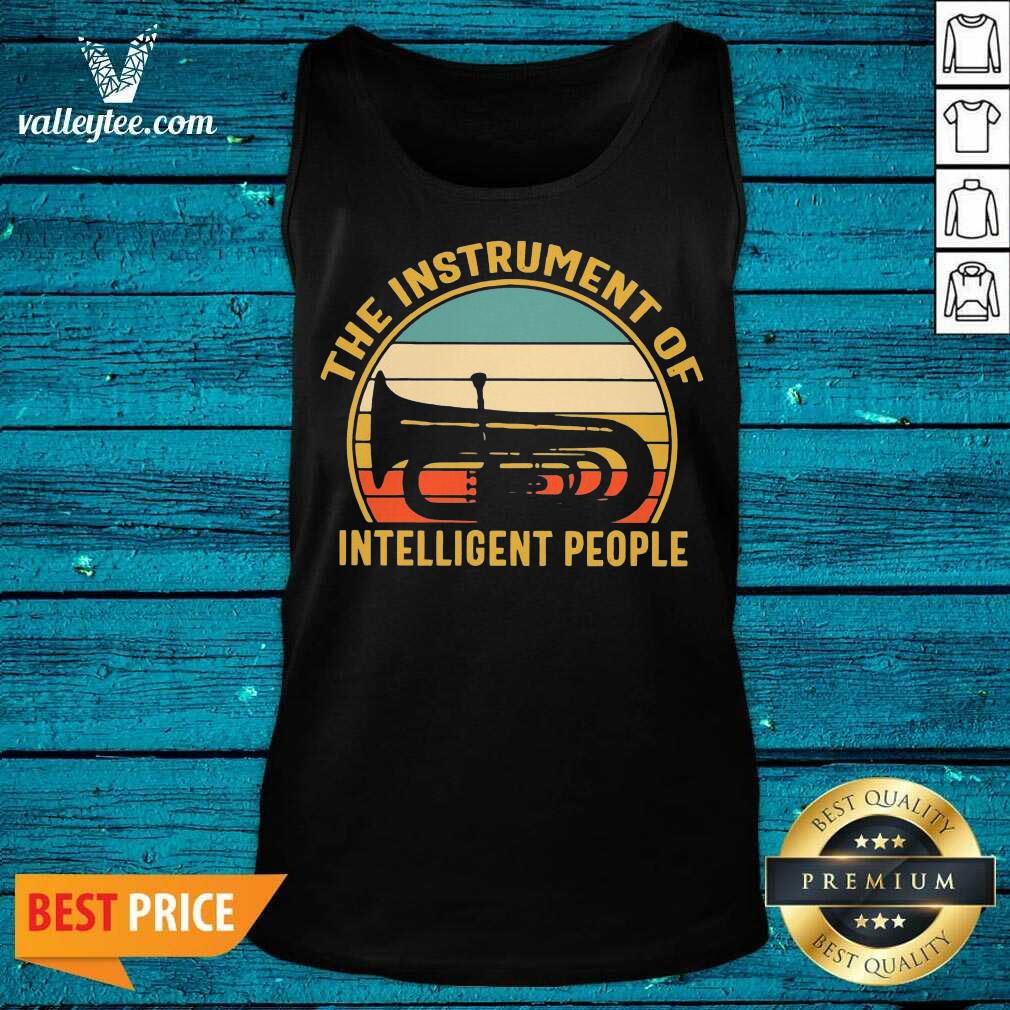 Cool The Instrument Of Intelligent People Vintage Shirt - Image 4