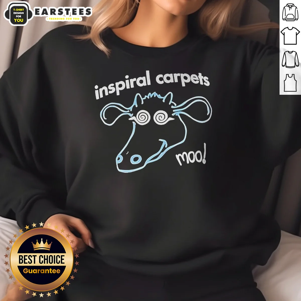 Top Inspiral Carpets Moo Madchester Indie Rock Shirt - Image 4
