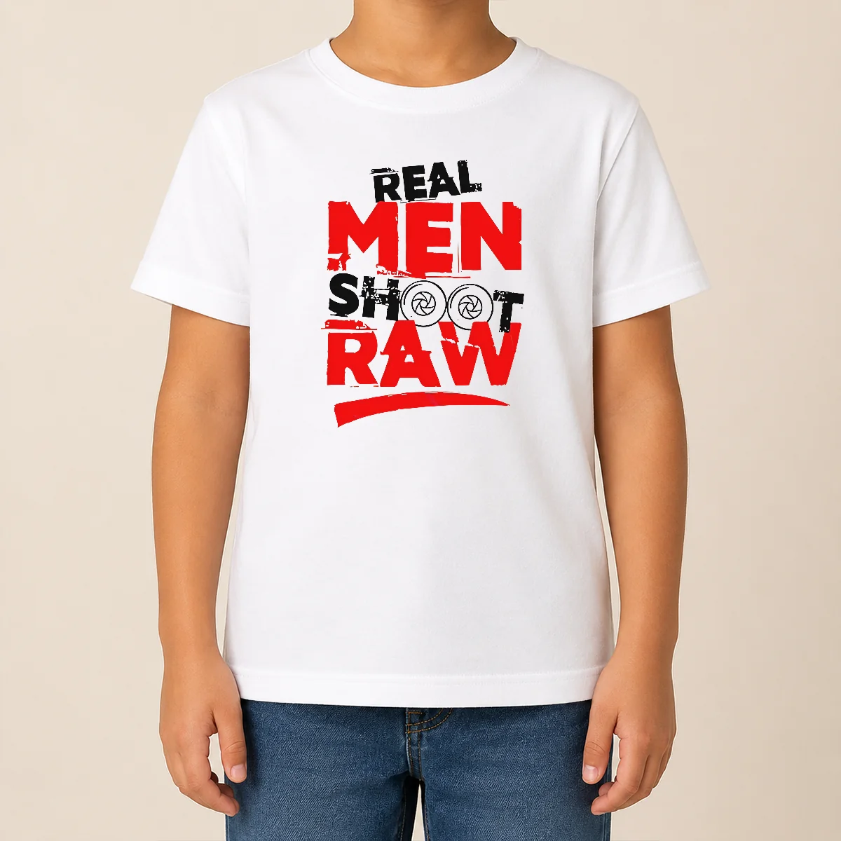 Funny Real Men Shoot Raw Photography Camera Shutter Aperture Shirt - Image 9