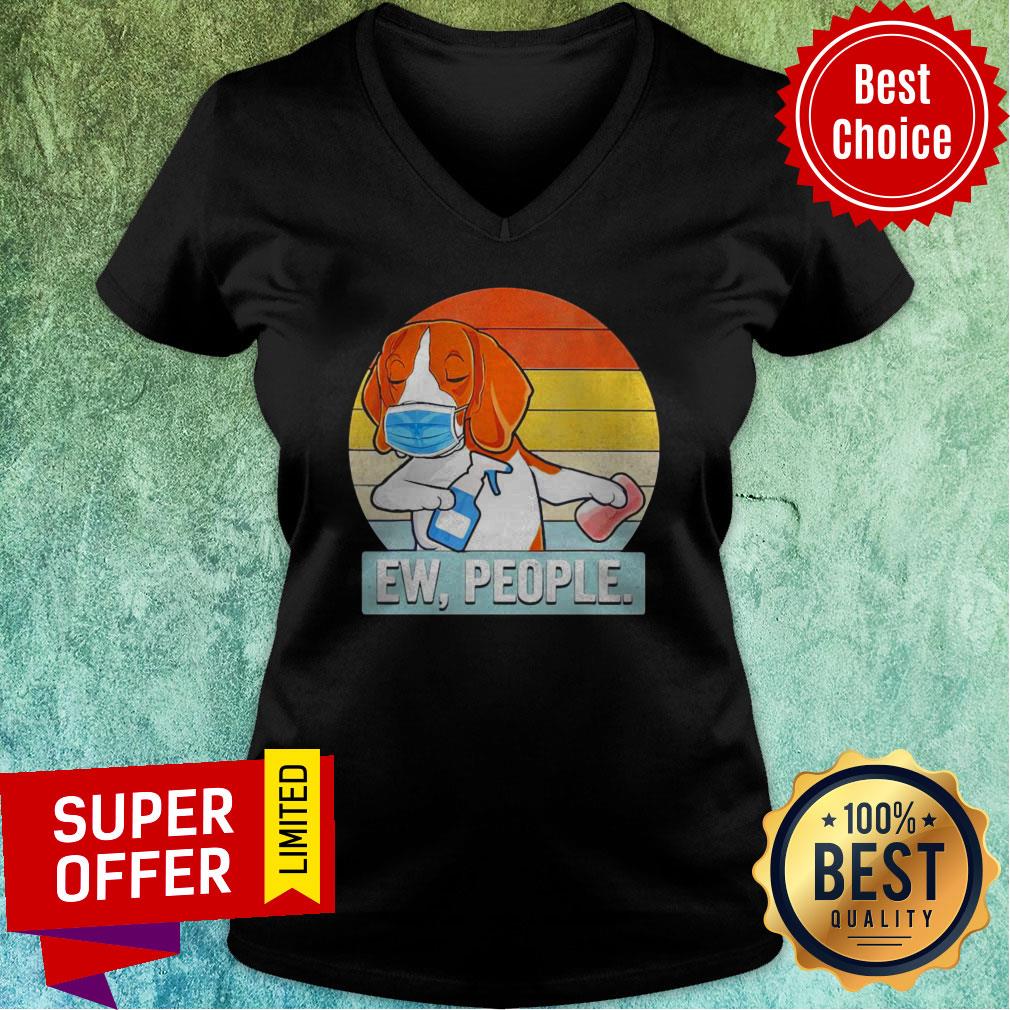 Premium Beagle Swap Hand Ew People Vintage Shirt - Image 4