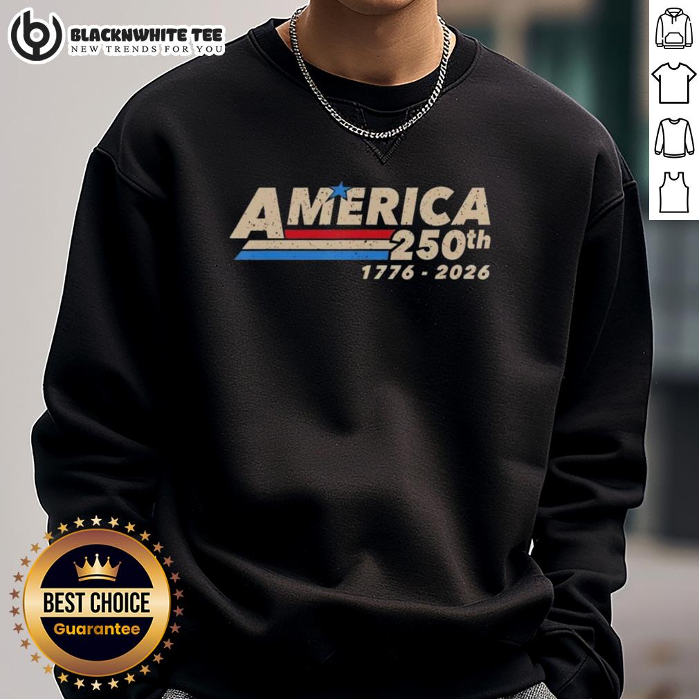 Good 250th Patriotic 250 Year American Anniversary Usa T-Shirt - Image 5