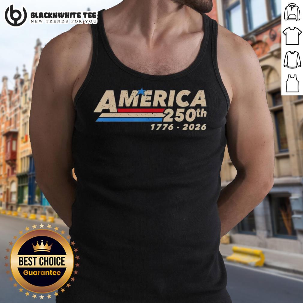 Good 250th Patriotic 250 Year American Anniversary Usa T-Shirt - Image 4