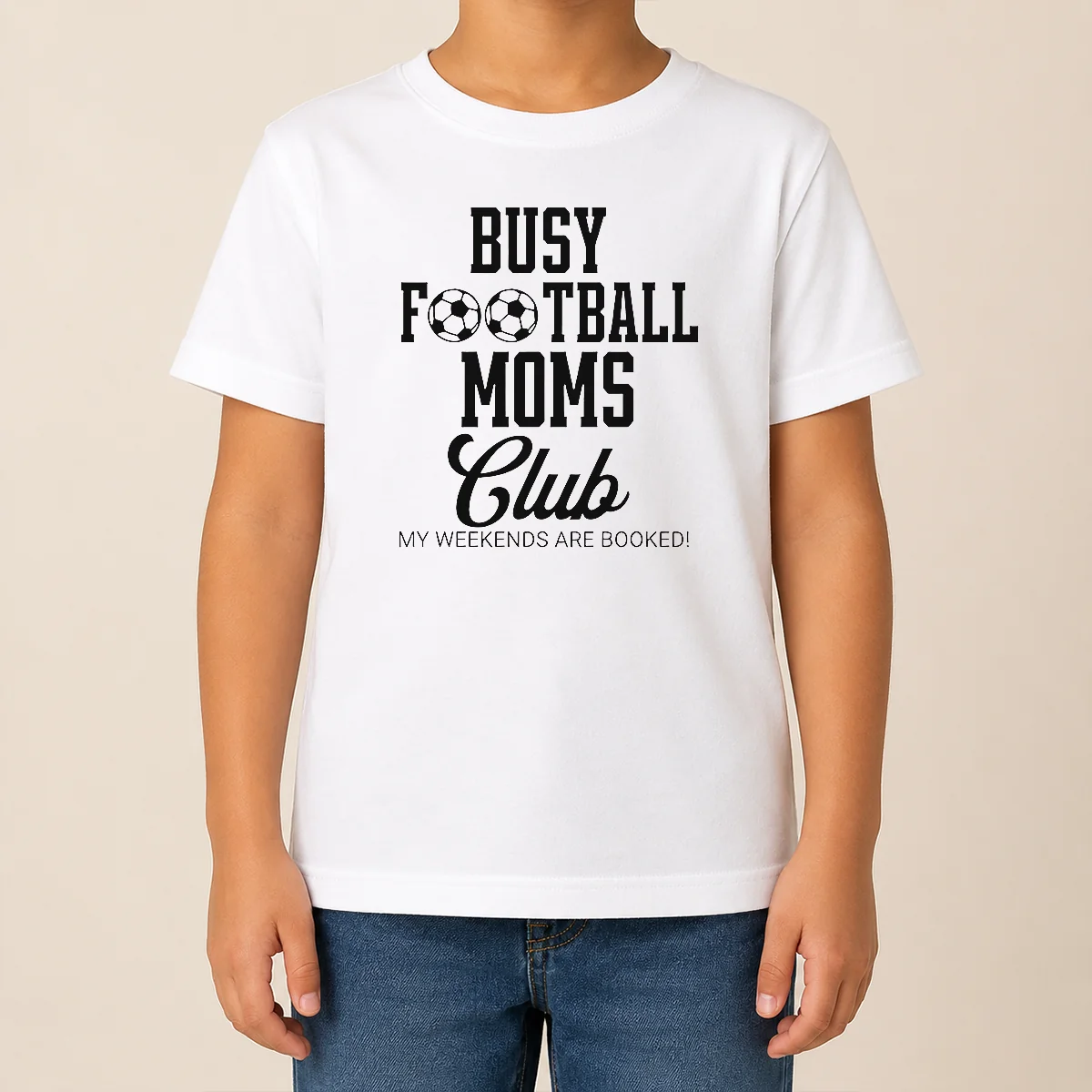 Premium Top Busy Football Moms Club My Weekends Are Booked Shirt - Image 9