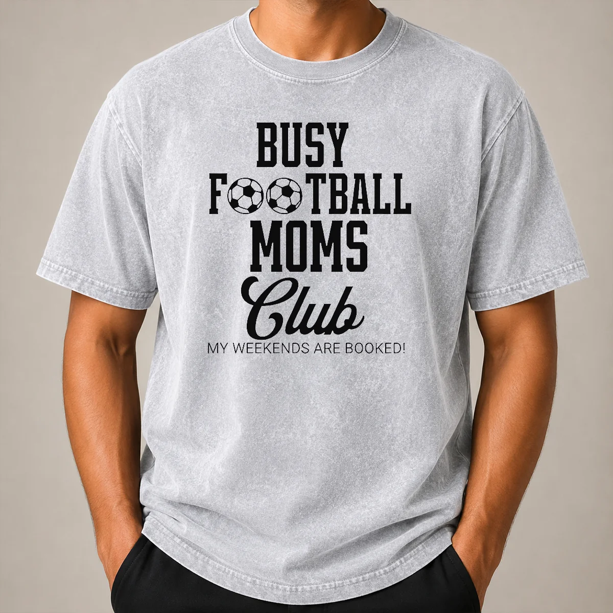 Premium Top Busy Football Moms Club My Weekends Are Booked Shirt - Image 8