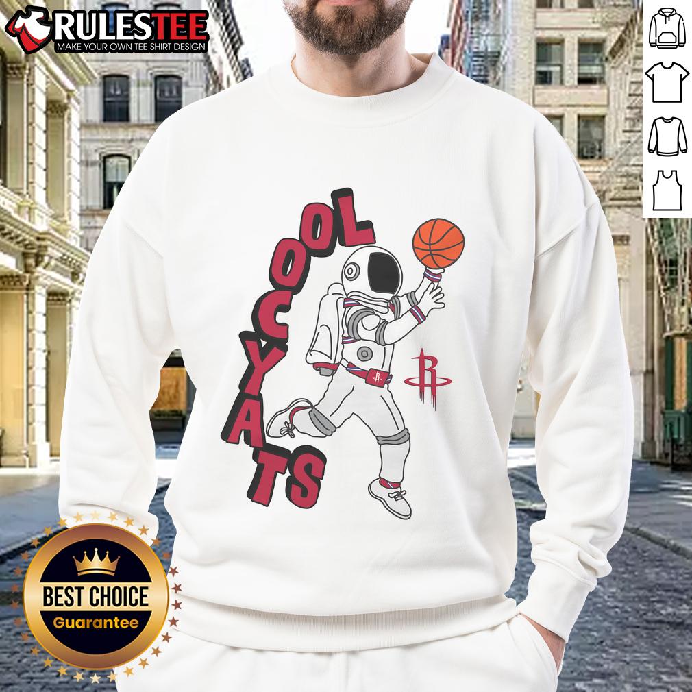 Awesome Houston Rockets Stadium Essentials NBA X Staycool Mascot T-Shirt - Image 5