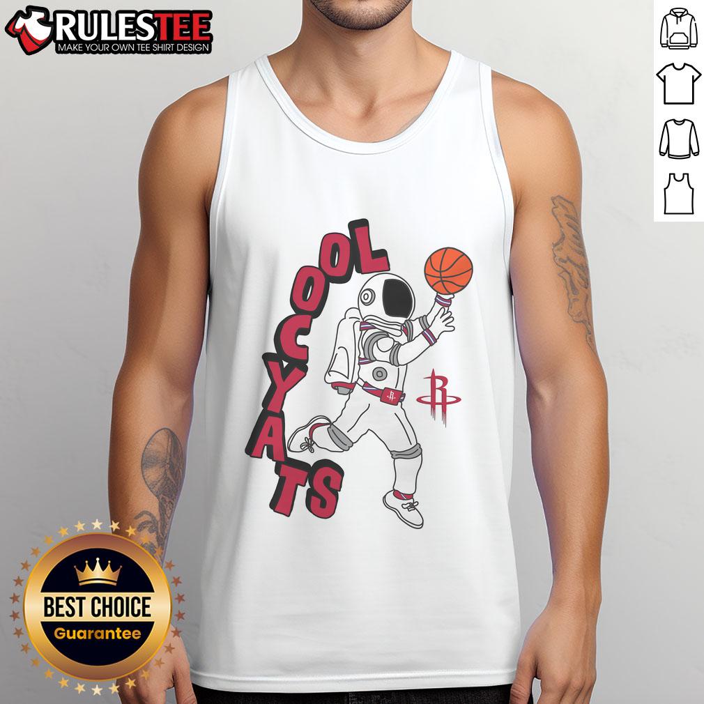 Awesome Houston Rockets Stadium Essentials NBA X Staycool Mascot T-Shirt - Image 4