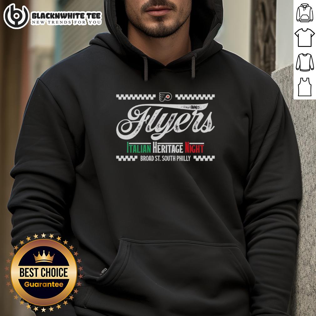 Top Philadelphia Flyers Italian Heritage Night T-Shirt - Image 5