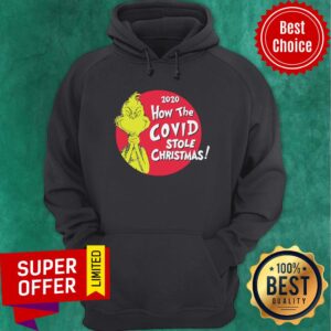 Alternative view of Funny Grinch 2020 How The Covid Stole Christmas Shirt