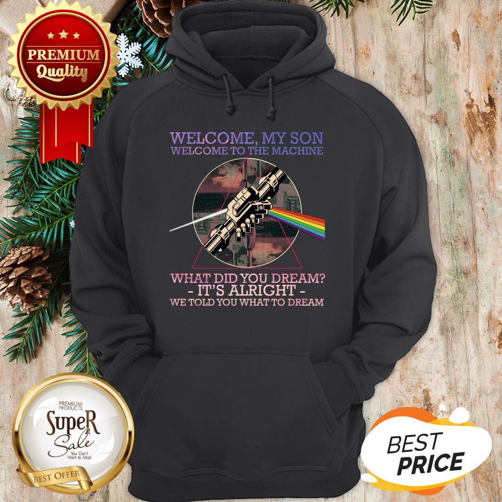 Official Welcome To The Machine Lyrics Pink Floyd Shirt - Image 5