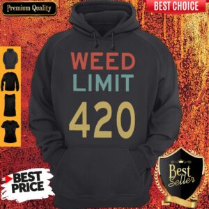 Alternative view of Official Weed Limit 420 Shirt