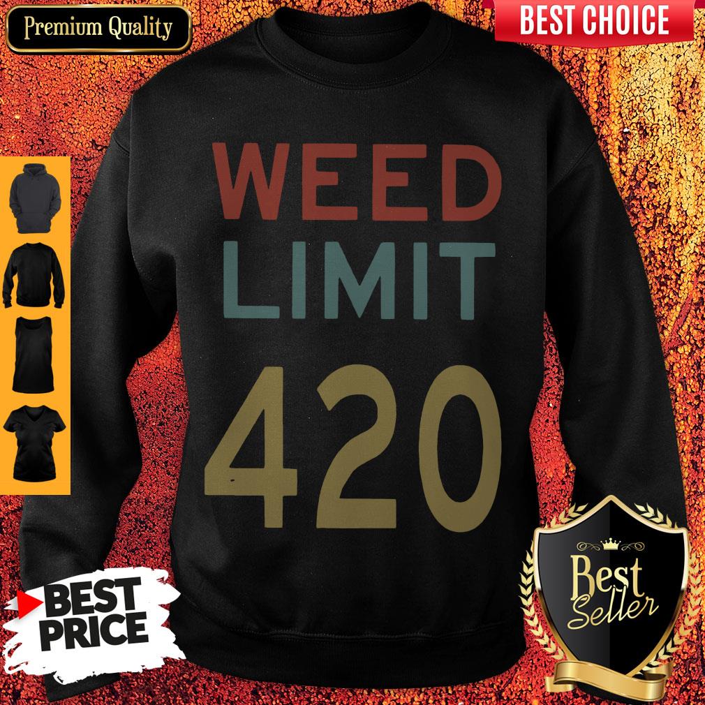 Official Weed Limit 420 Shirt - Image 5