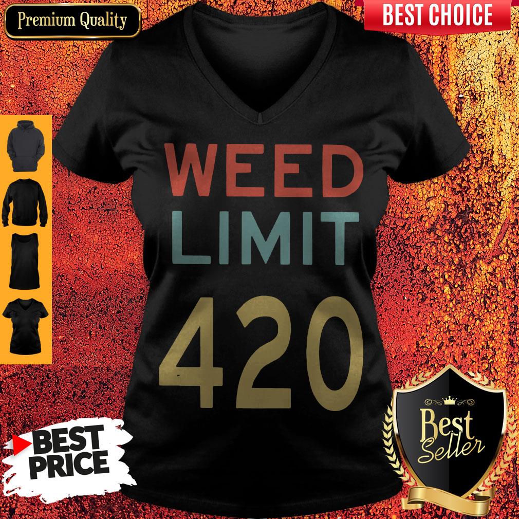 Official Weed Limit 420 Shirt - Image 3