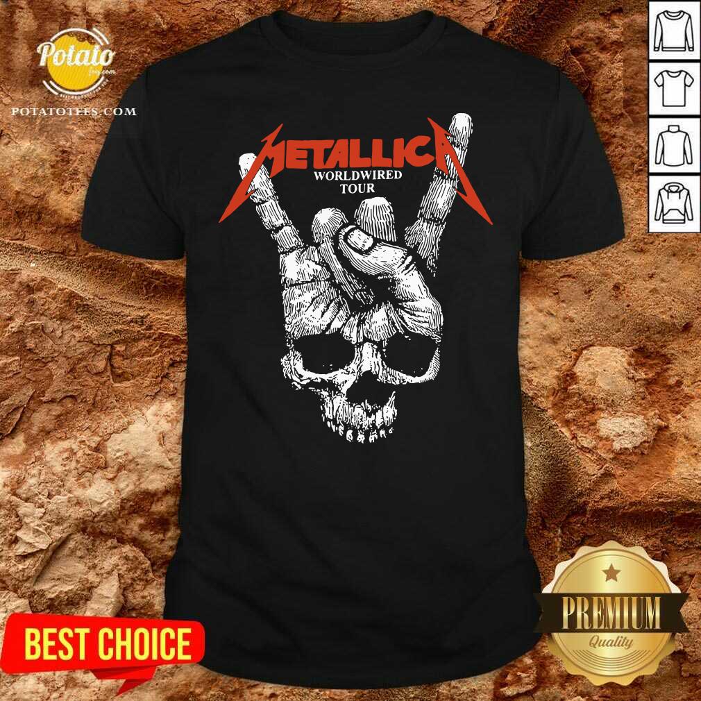 Original Hair Metallica Worldwired Tour Shirt