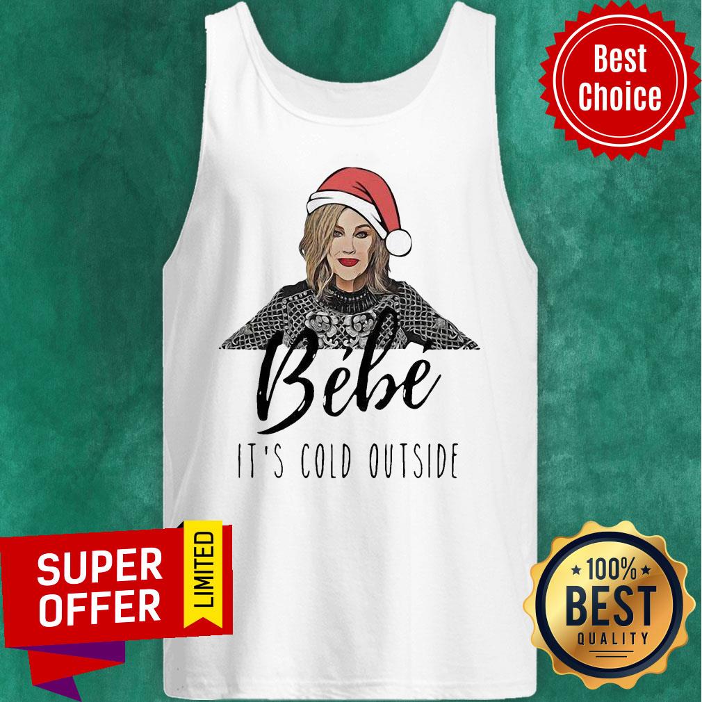 Funny Moira Rose Bébé It’s Cold Outside Christmas Shirt - Image 4