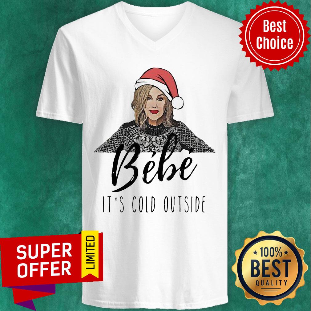 Funny Moira Rose Bébé It’s Cold Outside Christmas Shirt - Image 5