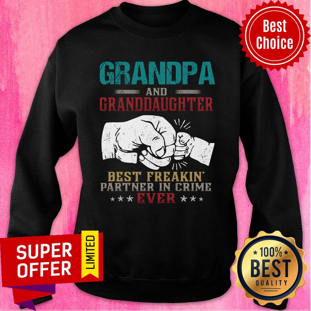Grandpa And Granddaughter Best Freakin Ever Shirt - Image 4