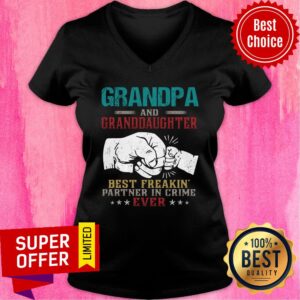 Alternative view of Grandpa And Granddaughter Best Freakin Ever Shirt