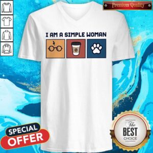 Alternative view of I Am A Simple Woman Harry Potter Coffee And Dog Paws Shirt