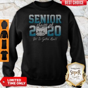 Alternative view of Awesome Senior Class Of 2020 Shit Is Getting Real 2020 Toilet Paper Shirt
