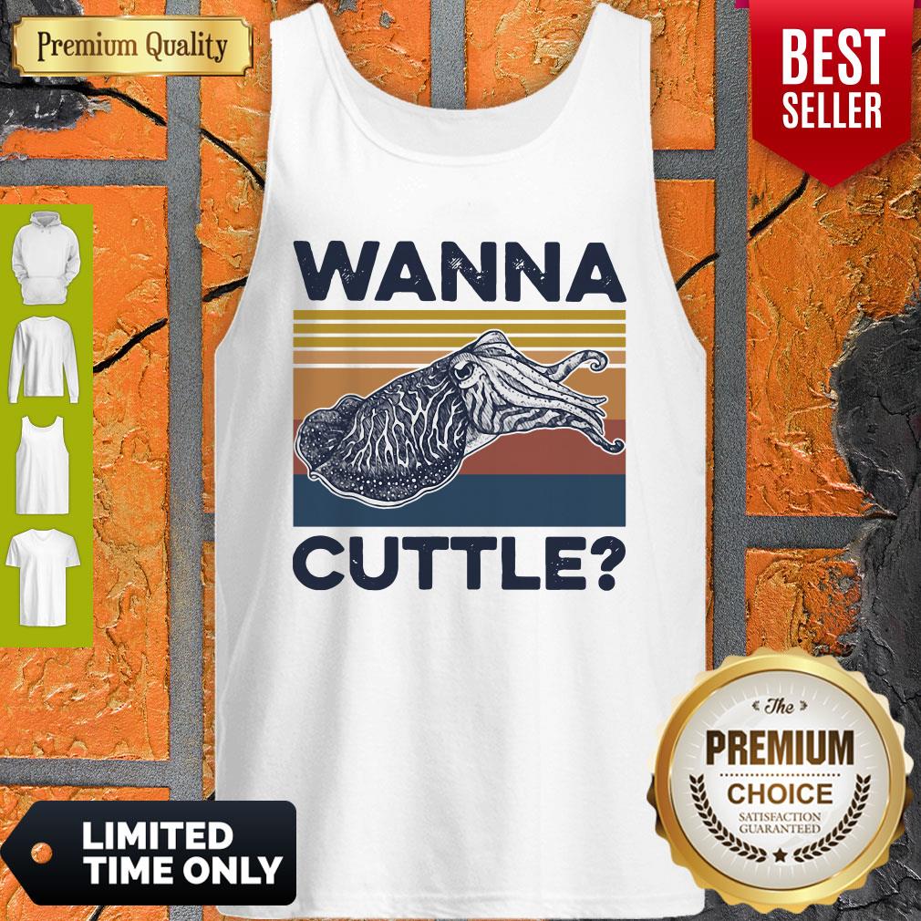 Awesome Wanna Cuttle Vintage Shirt - Image 5