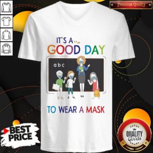 Alternative view of Happy School It's A Good Day To Wear A Mask Shirt