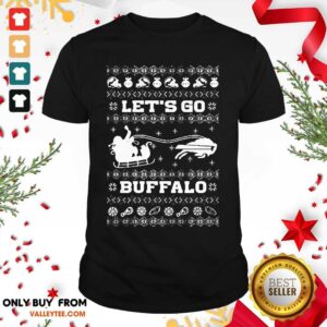 Lovely Let Go Buffalo Bills Ugly Christmas Shirt