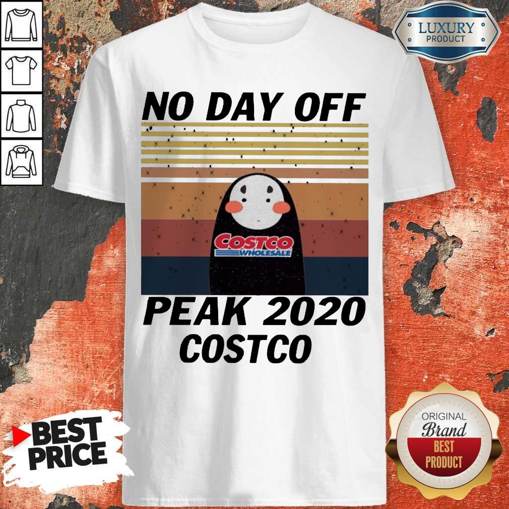 Official Kaonashi No Day Off Peak 2020 Costco Vintage Shirt