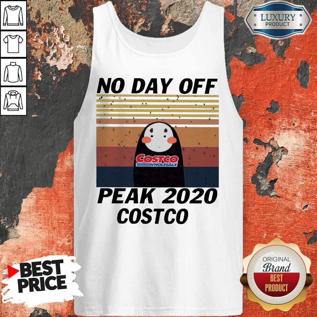 Official Kaonashi No Day Off Peak 2020 Costco Vintage Shirt - Image 3