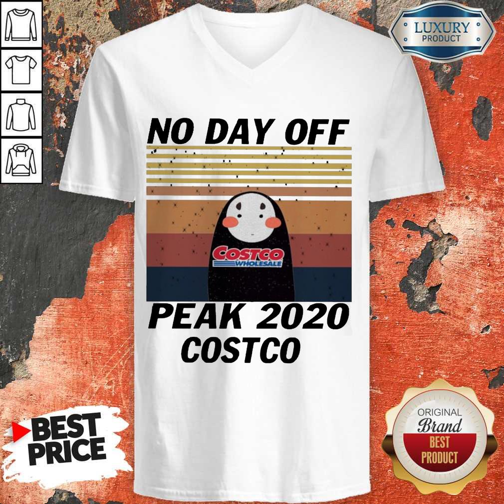 Official Kaonashi No Day Off Peak 2020 Costco Vintage Shirt - Image 2