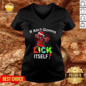 Alternative view of Official Deadpool It Ain’t Gonna Lick Itself Christmas Shirt