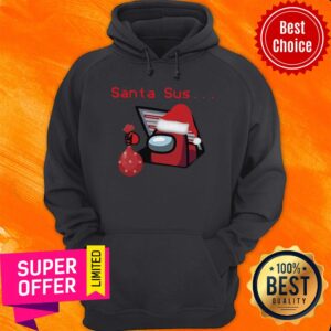 Alternative view of Official Santa Sus Among Us Christmas Shirt