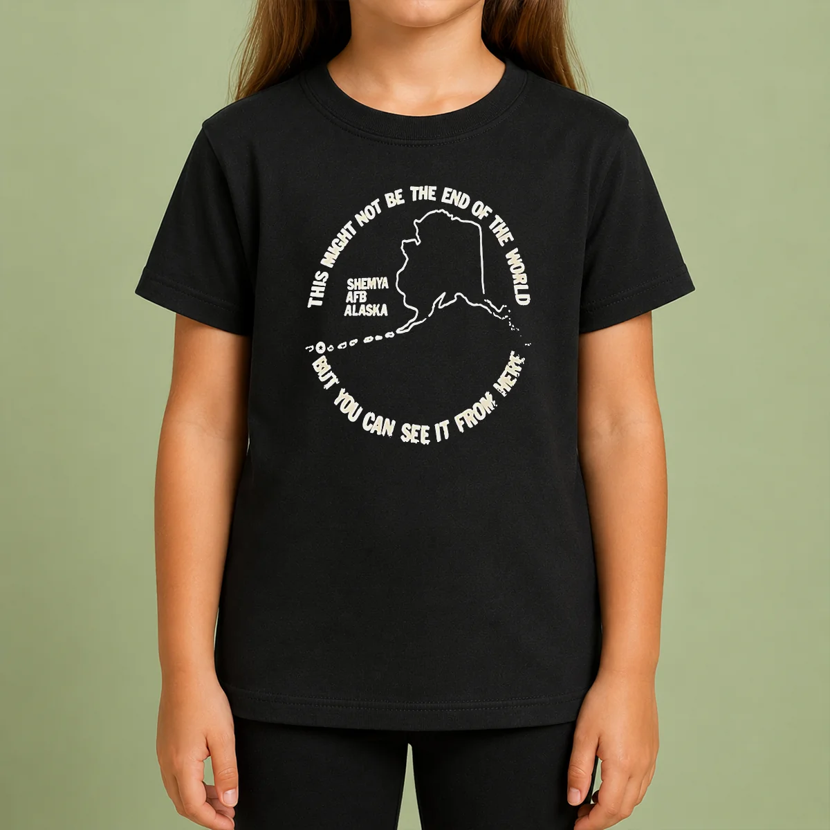 Hot Pretty This Might Not Be The End Of The World But You Can See It From Here Shemya Afb Alaska Shirt - Image 9