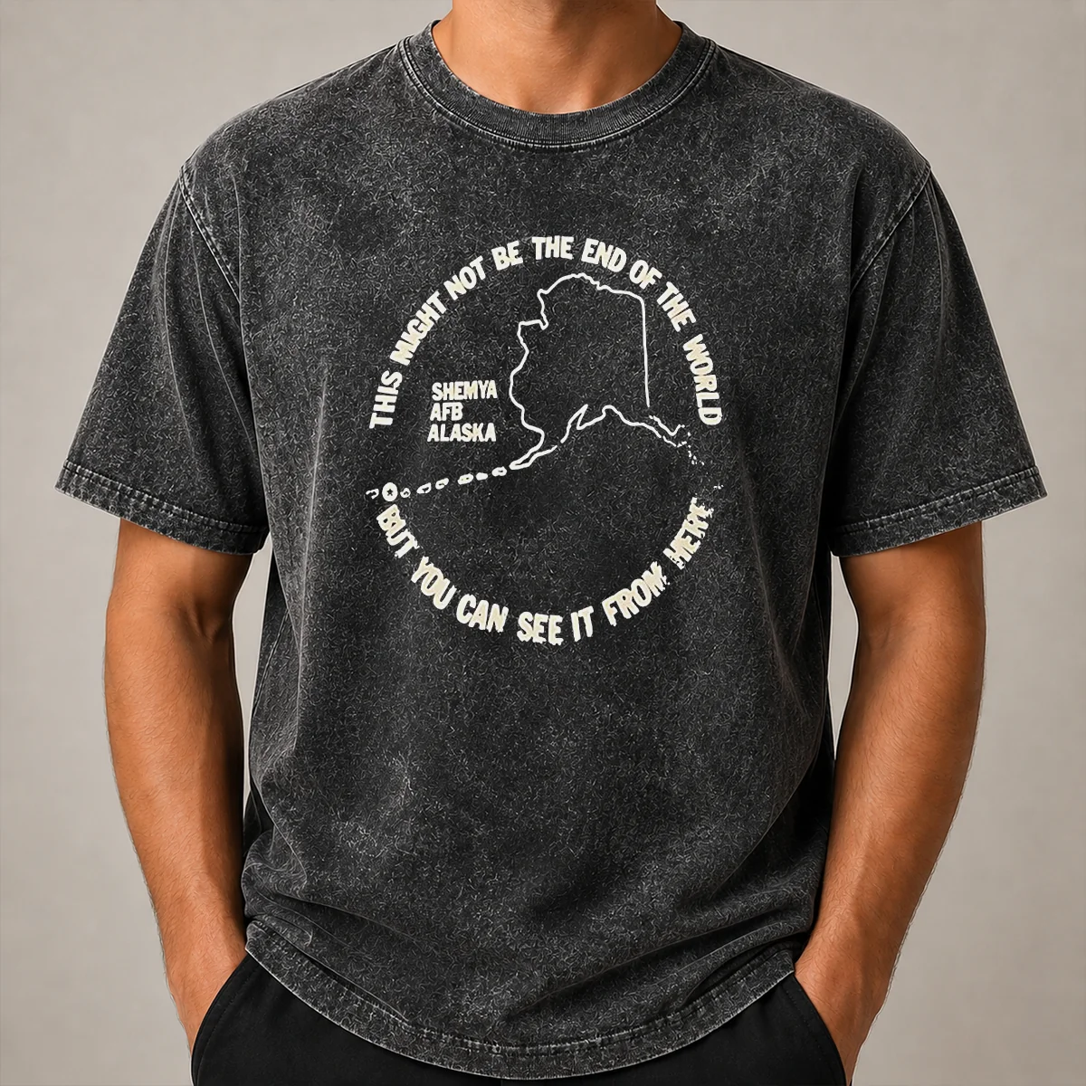 Hot Pretty This Might Not Be The End Of The World But You Can See It From Here Shemya Afb Alaska Shirt - Image 8
