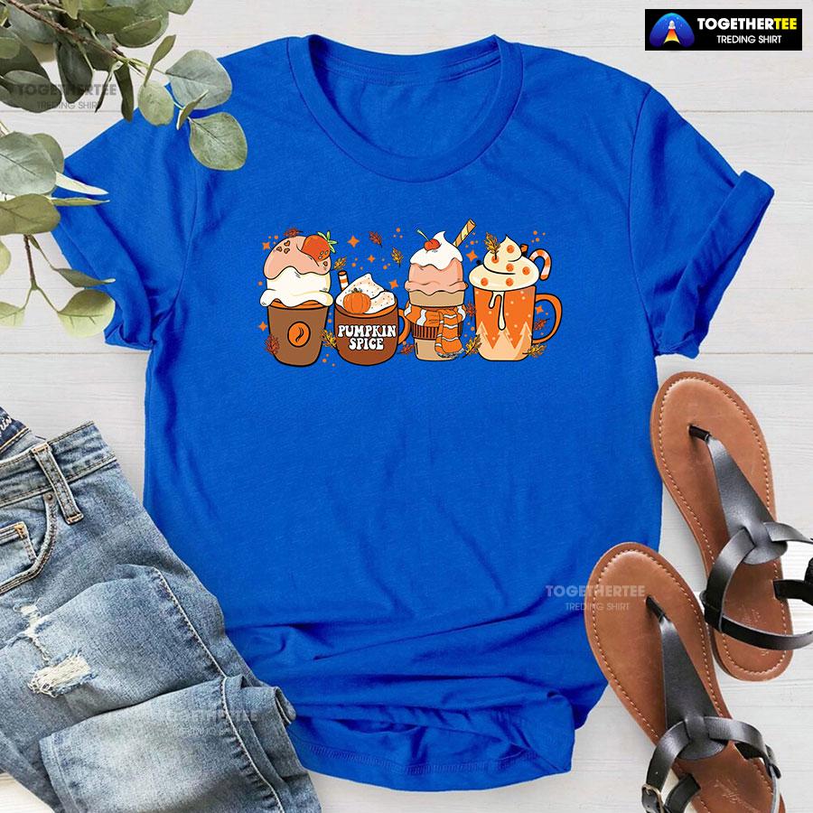 Pumpkin Spice Latte T-Shirt - Image 7