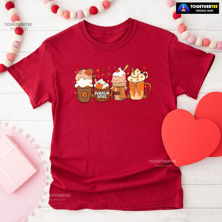 Pumpkin Spice Latte T-Shirt - Image 8