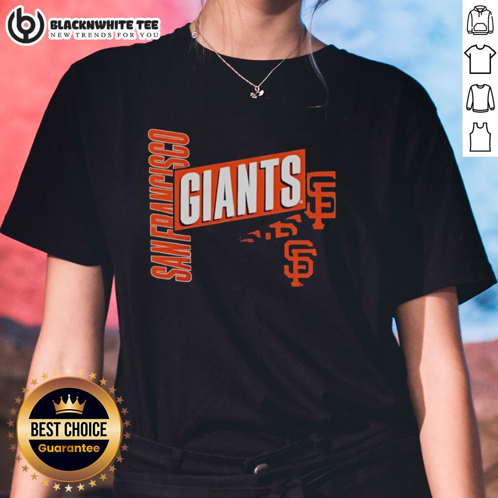 Official San Francisco Giants Text Design T-Shirt - Image 3