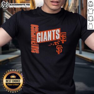 Official San Francisco Giants Text Design T-Shirt