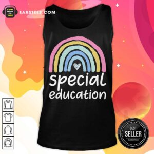 Alternative view of Awesome Special Education Rainbow Heart Shirt