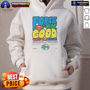 Alternative view of Happy Superman Force For Good Est 1938 T-Shirt