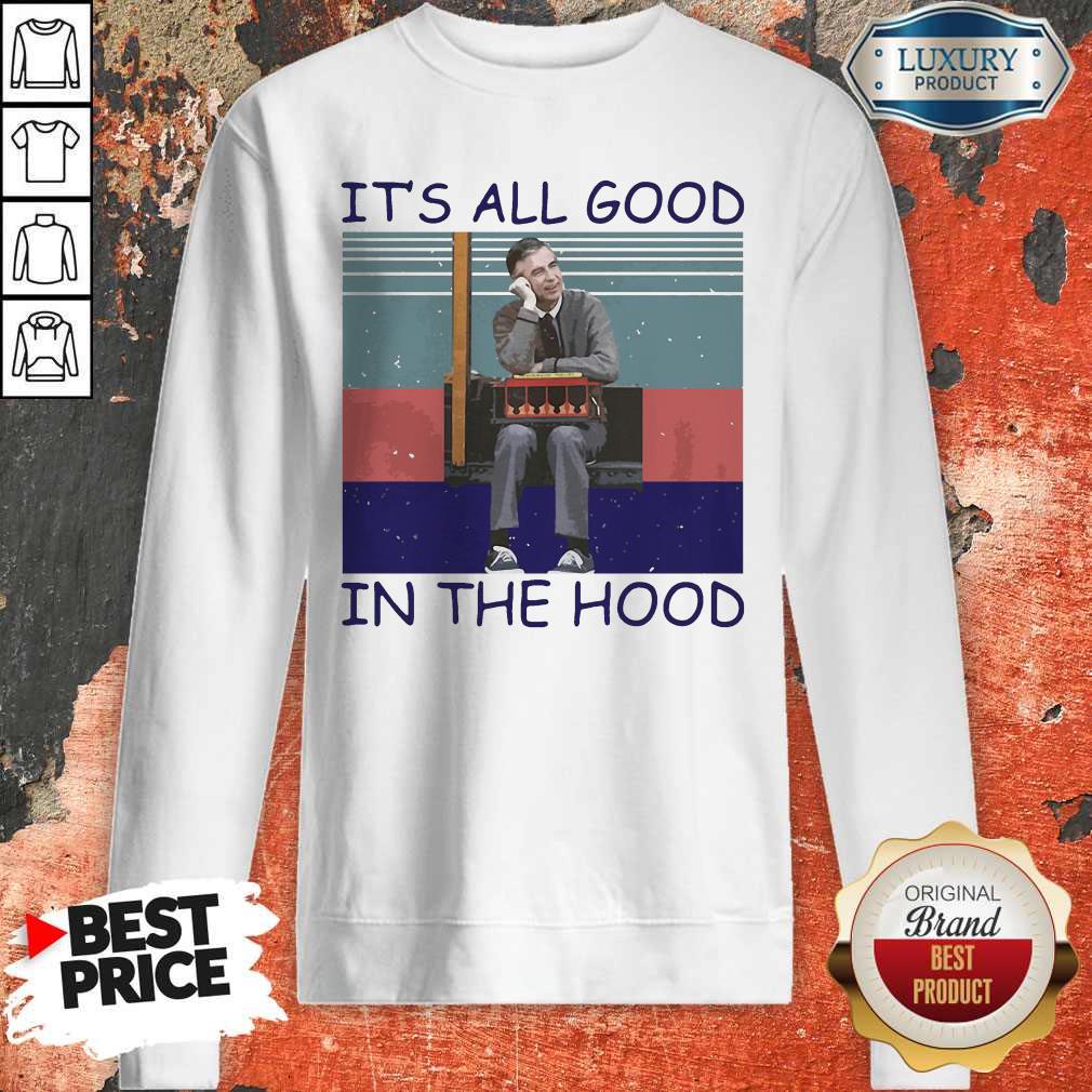 Funny Vintage It’s All Good In The Hood Shirt - Image 2