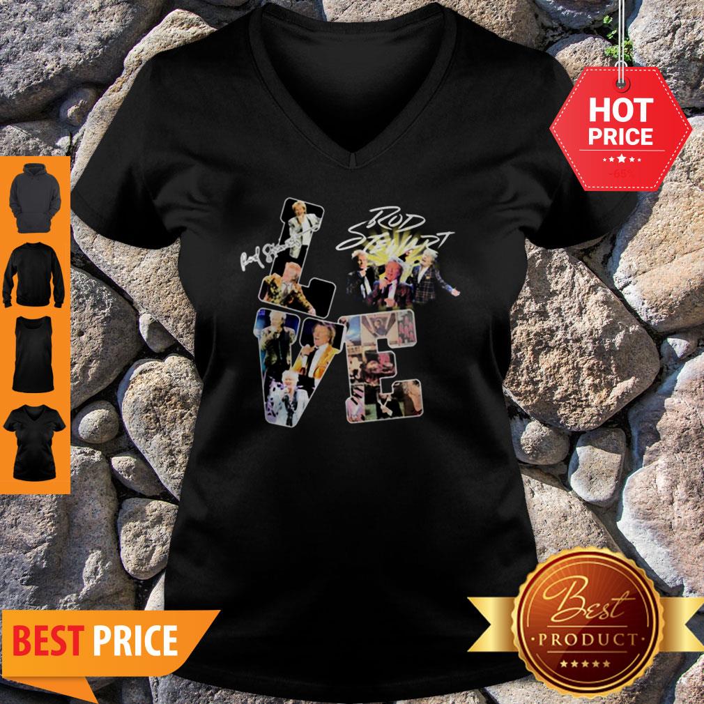 Official Love Rod Stewart Signature Shirt - Image 3