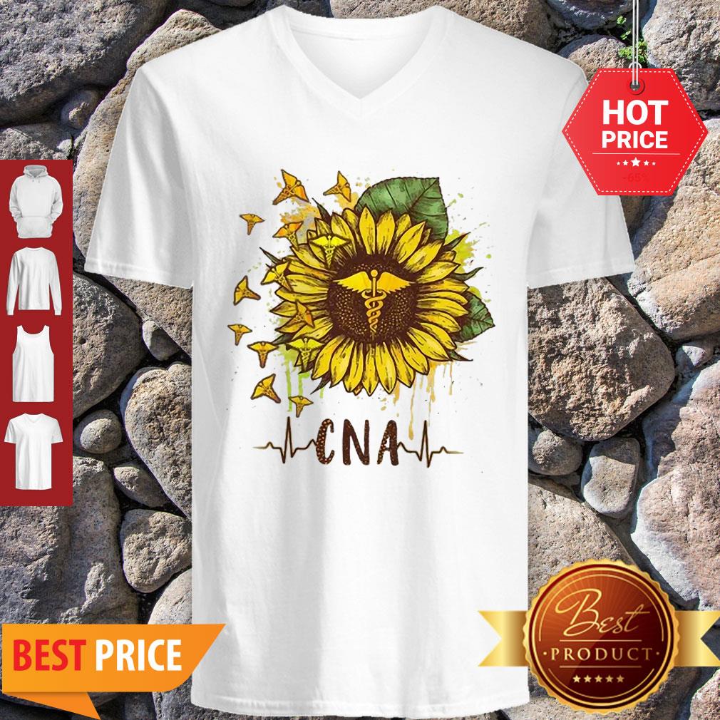 Sunflower Certified Nursing Assistant CNA Shirt - Image 3