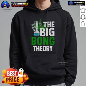 Alternative view of Official The Big Bong Theory Cannabis 420 Funny Marijuana T-Shirt