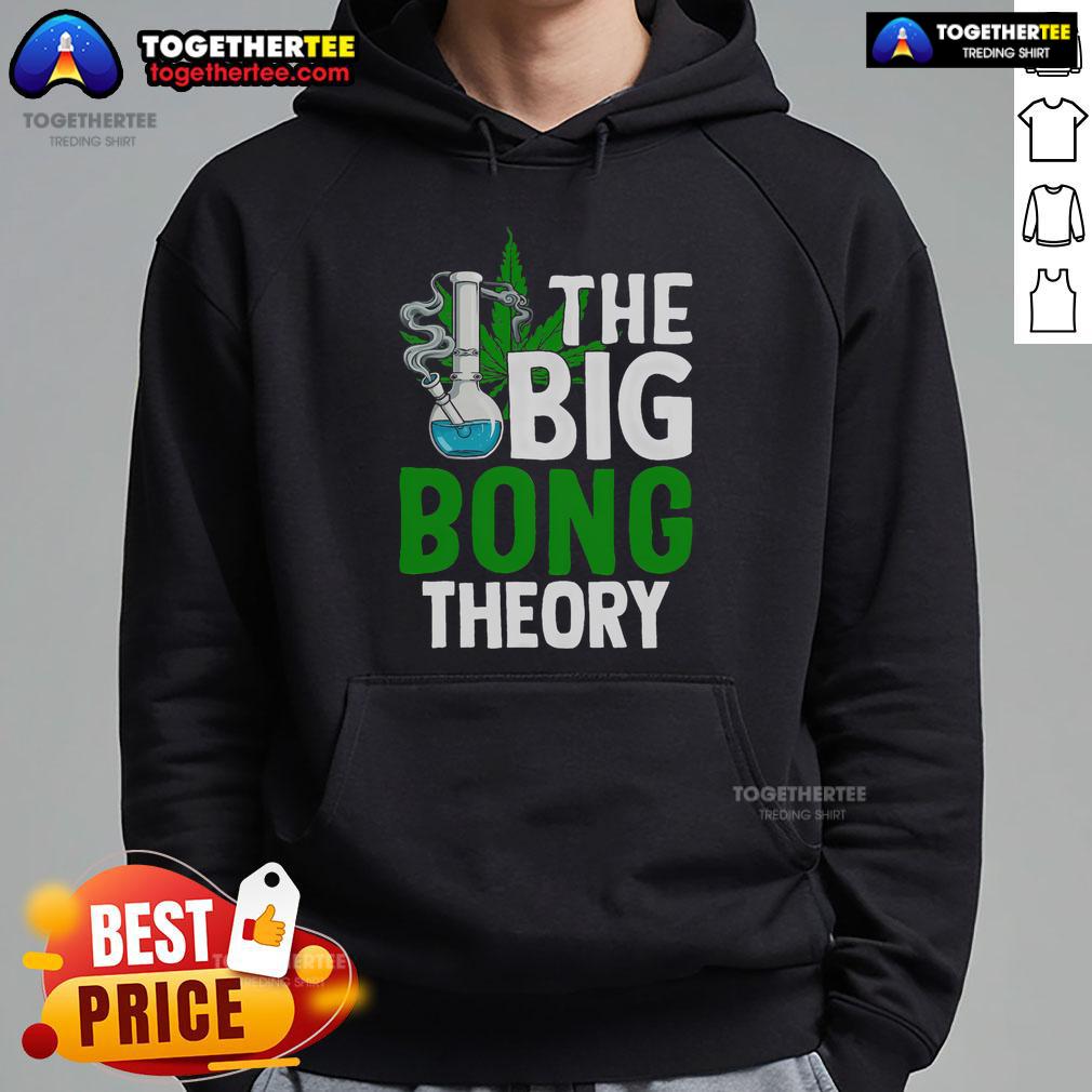 Official The Big Bong Theory Cannabis 420 Funny Marijuana T-Shirt - Image 2