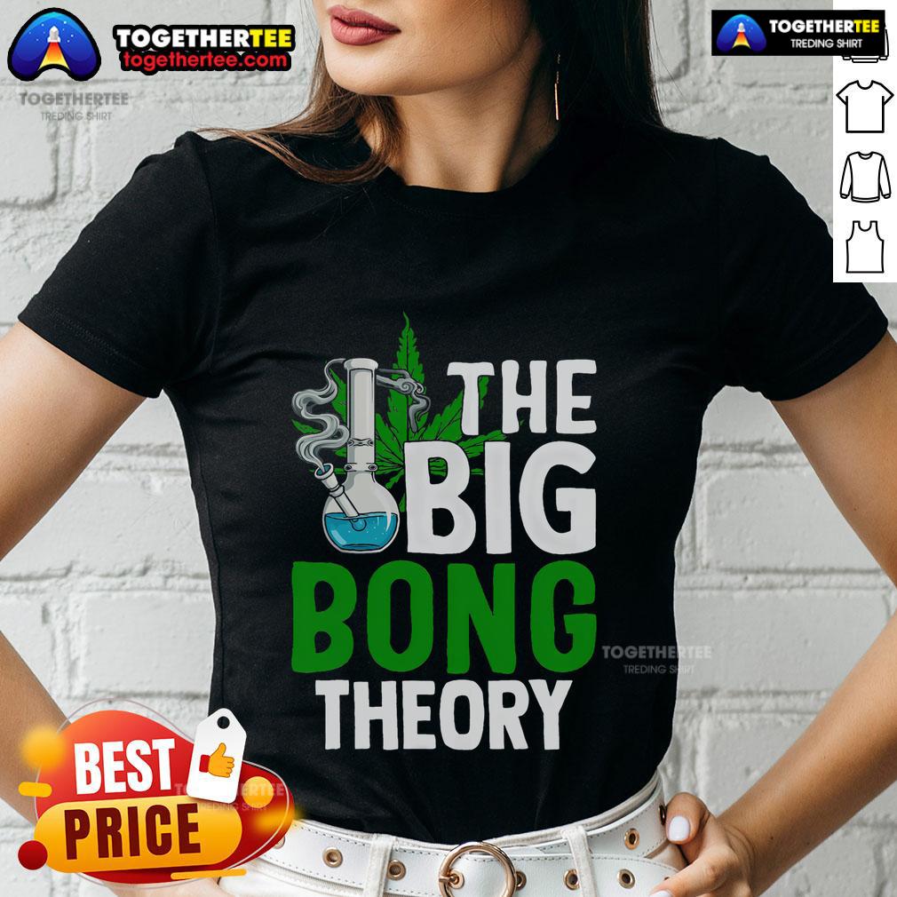 Official The Big Bong Theory Cannabis 420 Funny Marijuana T-Shirt - Image 3