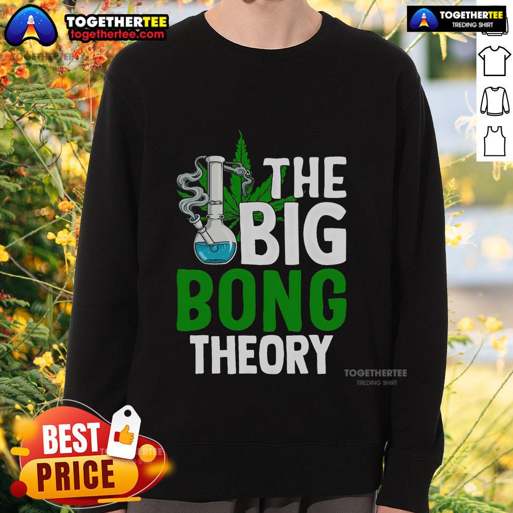 Official The Big Bong Theory Cannabis 420 Funny Marijuana T-Shirt - Image 5