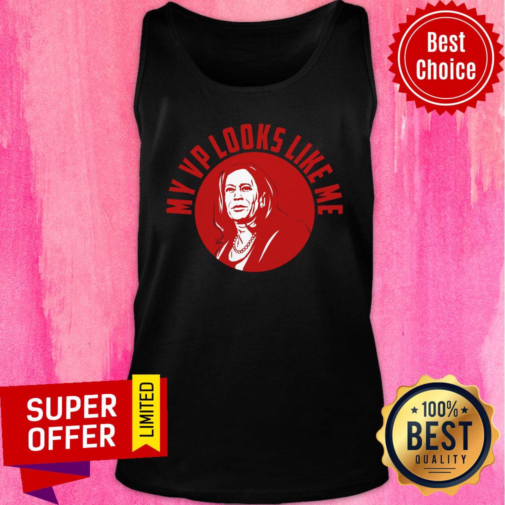 Premium My Vp Looks Like Me Kamala Harris 2020 Vice President Shirt - Image 4